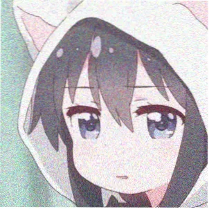 读者头像：戴耳机的插画形象